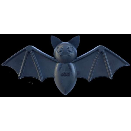 Black - SodaPup Vampire Bat Ultra Durable Nylon Dog Chew Toy for Aggressive Chewers - Large