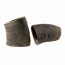 Black - WATER BUFFALO HORN TUFFIE- 100% Natural Dog Treat & Chews, Grain-Free, Gluten-Free, Dog Chewing Dental Toys, 2 COUNT, 7.5 oz - Medium