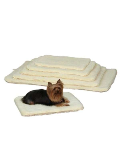 Natural - Slumber Pet Double Sided Sherpa Mat  - Medium