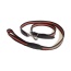 Black  Line - Reflective Anti-Slip Snap Leash (4ft x 3/4in) - 4ft x 3/4in