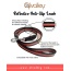 Black  Line - Reflective Anti-Slip Snap Leash (6ft x 3/4in) - 6ft x 3/4in