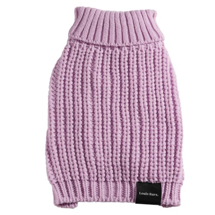 Lilac - The Perfect Knit Sweater, Turtleneck - Large