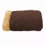 Coffee - GOOPAWS 4 in 1 Self Warming Burrow Cat Bed, Pet Hideway Sleeping Cuddle Cave - 22" x14" x10"
