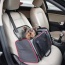 Grey / Red - GOOPAWS Soft-Sided Kennel Pet Carrier for Small Dogs, Cats, Puppy, Airline Approved Cat Carriers Dog Carrier Collapsible, Travel Handbag & Car Seat - 19" x 12" x 12"