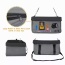 Black - JESPET & GOOPAWS Dog Booster Seats for Cars, Portable Dog Car Seat Travel Carrier with Seat Belt for 24lbs Pets - 16" L x 13" D x 9" H