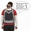 Smoke Grey - JESPET Pet Backpack Carrier for Small Dog, Puppy, Soft Carrier Backpack Ideal for Traveling, Hiking, Walking and Outdoor Activities with Family - 13"x 12"x 17"