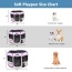 Pink - JESPET Pet Dog Playpens 36", 45" & 61" Portable Soft Dog Exercise Pen Kennel with Carry Bag for Puppy Cats Kittens Rabbits, Indoor/Outdoor Use - 36x36x24 Inch