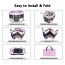 Pink - JESPET Pet Dog Playpens 36", 45" & 61" Portable Soft Dog Exercise Pen Kennel with Carry Bag for Puppy Cats Kittens Rabbits, Indoor/Outdoor Use - 45x45x24 Inch
