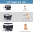 Shale Green - JESPET Pet Dog Playpens 36", 45" & 61" Portable Soft Dog Exercise Pen Kennel with Carry Bag for Puppy Cats Kittens Rabbits, Indoor/Outdoor Use - 61x61x30 Inch