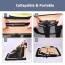 Beige - JESPET Soft Pet Crates Kennel, 3 Door Soft Sided Folding Travel Pet Carrier with Straps and Fleece Mat for Dogs, Cats, Rabbits, Indoor/Outdoor Use with Grey, Blue & Beige, Black - 30"L x 21"W x 23"H