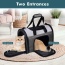 Smoke Grey - JESPET Soft-Sided Kennel Pet Carrier for Small Dogs, Cats, Puppy, Airline Approved Cat Carriers Dog Carrier Collapsible, Travel Handbag & Car Seat - 16" x 10" x 11"