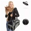 Smoke Grey - JESPET Soft-Sided Kennel Pet Carrier for Small Dogs, Cats, Puppy, Airline Approved Cat Carriers Dog Carrier Collapsible, Travel Handbag & Car Seat - 19" x 10" x 13"