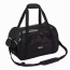 Black - JESPET Soft-Sided Kennel Pet Carrier for Small Dogs, Cats, Puppy, Airline Approved Cat Carriers Dog Carrier Collapsible, Travel Handbag & Car Seat - 17" x 9" x 11.5"