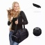 Black - JESPET Soft-Sided Kennel Pet Carrier for Small Dogs, Cats, Puppy, Airline Approved Cat Carriers Dog Carrier Collapsible, Travel Handbag & Car Seat - 17" x 9" x 11.5"