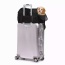 Black - JESPET Soft-Sided Kennel Pet Carrier for Small Dogs, Cats, Puppy, Airline Approved Cat Carriers Dog Carrier Collapsible, Travel Handbag & Car Seat - 17" x 9" x 11.5"