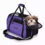 Purple - JESPET Soft-Sided Kennel Pet Carrier for Small Dogs, Cats, Puppy, Airline Approved Cat Carriers Dog Carrier Collapsible, Travel Handbag & Car Seat - 17" x 9" x 11.5"