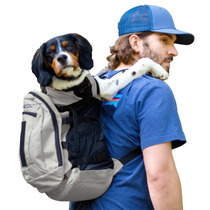 Light Gray - K9 Sport Sack PLUS 2 - Large (20"-23" from collar to tail)