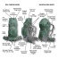 Myrtle Green - Kolossus | Big Dog Carrier & Backpacking Pack - X-Large (23"-26" from collar to tail)