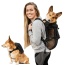 Anthracite Black - Walk-On with Harness & Storage - Medium (15-17" Neck 15-21" Chest)