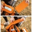 Sunset Orange - Walk-On with Harness & Storage - X-Small (11-13" Neck 11-15" Chest)