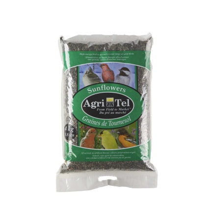 Sunflowers (Black Oils) 2kg/4kg/8kg (Pack of 2,3,8) - 4 kg = 8.8 lb