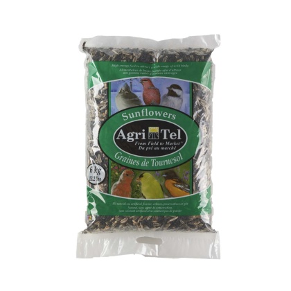 Sunflowers (Black Oils) 2kg/4kg/8kg (Pack of 2,3,8) - 6 kg = 13.3 lb