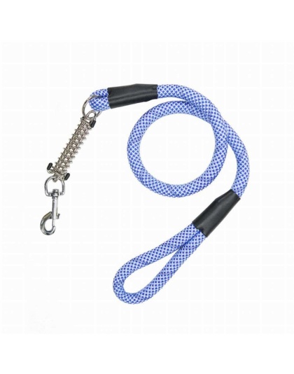 Elektric Blue - Tug Control Leash with Reflectors & Shock Absorber - Large
