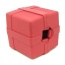 Red - SP Gift Box Durable Rubber Chew Toy & Treat Dispenser - Medium