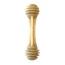 Brown - SP Honey Bone Ultra Durable Nylon Dog Chew Toy for Aggressive Chewers  - Medium