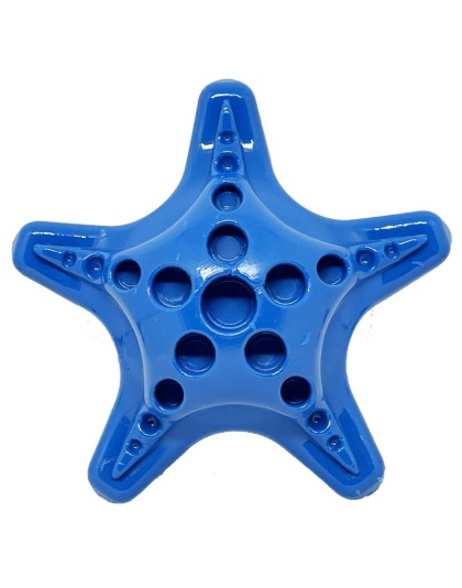Blue - Starfish Ultra Durable Nylon Dog Chew Toy for Aggressive Chewers