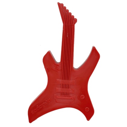 Red - SP Electric Guitar Ultra Durable Nylon Dog Chew Toy for Aggressive Chewers