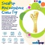 Brown - SP MOD Wishbone Ultra Durable Nylon Dog Chew Toy for Aggressive Chewers  - Medium
