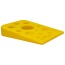 Yellow - SP Swiss Cheese Wedge Durable Nylon Dog Chew Toy for Aggressive Chewers