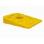 Yellow - SP Swiss Cheese Wedge Durable Nylon Dog Chew Toy for Aggressive Chewers