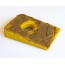 Yellow - SP Swiss Cheese Wedge Durable Nylon Dog Chew Toy for Aggressive Chewers