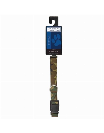 Green - CC Camo Collar 6-10In Grn