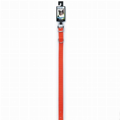 Neon Orange - DGR 3/4in Nylon Collar 16in Neon Org - 16in