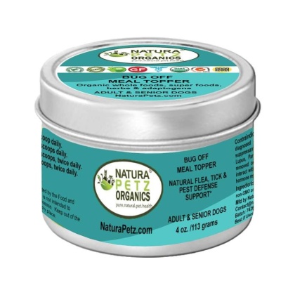 Bug Off Natural Defense Meal Topper* Flea, Tick & Pest Defense For Dogs, Cats & Horses* - 4 Oz.