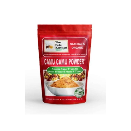 Camu Camu Extract Joint Teeth & Eye Support* The Petz Kitchen - Organic Human Grade Ingredients For Home Prepared Meals & Treats - 8 Oz