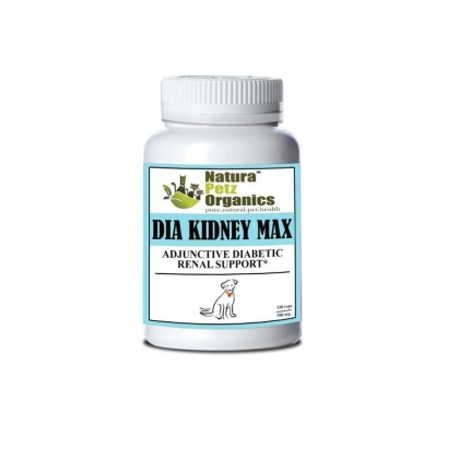 Dia Kidney Max Capsules* Adjunctive Diabetic Renal Support* Dogs And Cats - DOG 250 Caps / 500 mg.