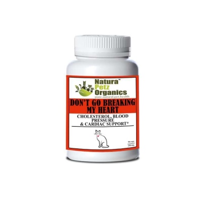 Don'T Go Breaking My Heart Cholesterol, Blood Pressure & Cardiac Support* - CAT/ 90 caps / 250 mg.