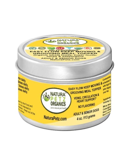 Easy Flow Keep Moving & Grooving Meal Topper - Vein, Circulation & Heart Support* - DOG / 4 oz. NO FLAVORING