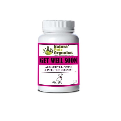 Get Well Soon - Adjunctive Lipoma + Infection Defense* - DOG/ 90 caps / 650 mg /No Flavoring