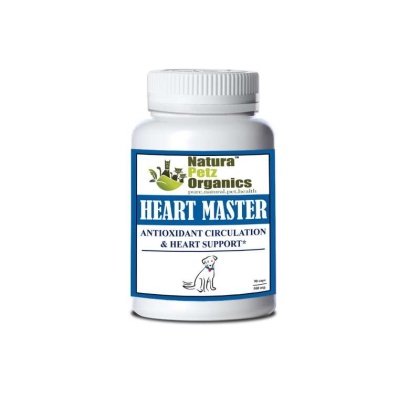Heart Master Max Antioxidant Master Blend Heart & Circulation Support* Dogs Cats - DOG  250 caps - 500 mg. Size 1 Capsule