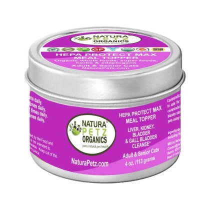 Hepa Protect Max Meal Topper - Liver, Kidney, Bladder & Gall Bladder Support & Cleanse* - 4 Oz. Cat