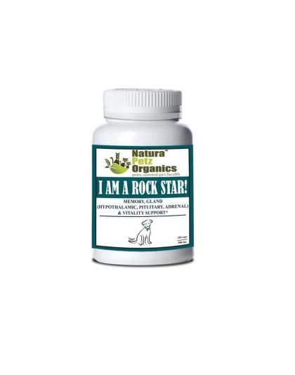 I Am A Rock Star - Memory, Gland (Hypothalamic, Pituitary And Adrenal) & Vitality Support* - DOG/ 250 caps / 500 mg