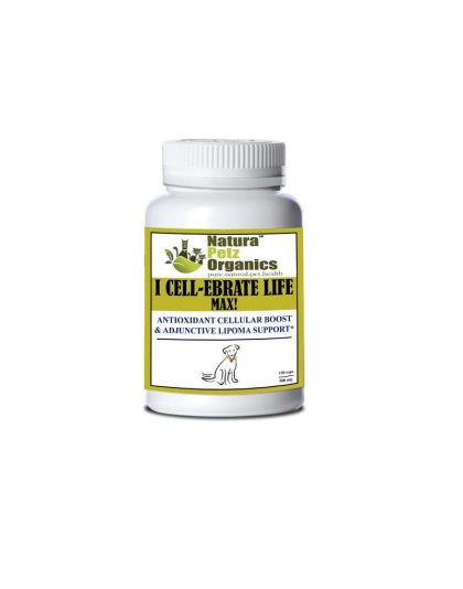 I Cellebrate Life Max - Antioxidant Cellular Boost + Adjunctive Lipoma Support* - DOG/ 150 caps / 500 mg