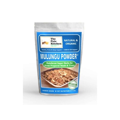 Mulungu Powder - Anxiety Stress Sleep Gaba & Cns Support* The Petz Kitchen - Organic Human Grade Ingredients For Home Prepared Meals & Treats - 8 Oz
