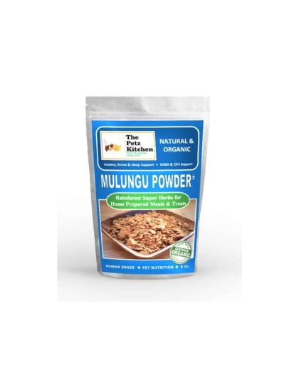 Mulungu Powder - Anxiety Stress Sleep Gaba & Cns Support* The Petz Kitchen - Organic Human Grade Ingredients For Home Prepared Meals & Treats - 8 Oz