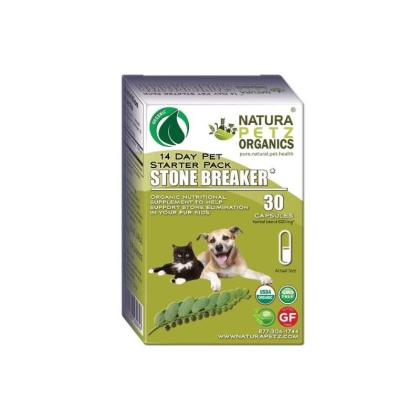 Stone Breaker Starter Pack For Dogs & Cats * - Dog Capsules / Size 1 / Turkey Flavoring